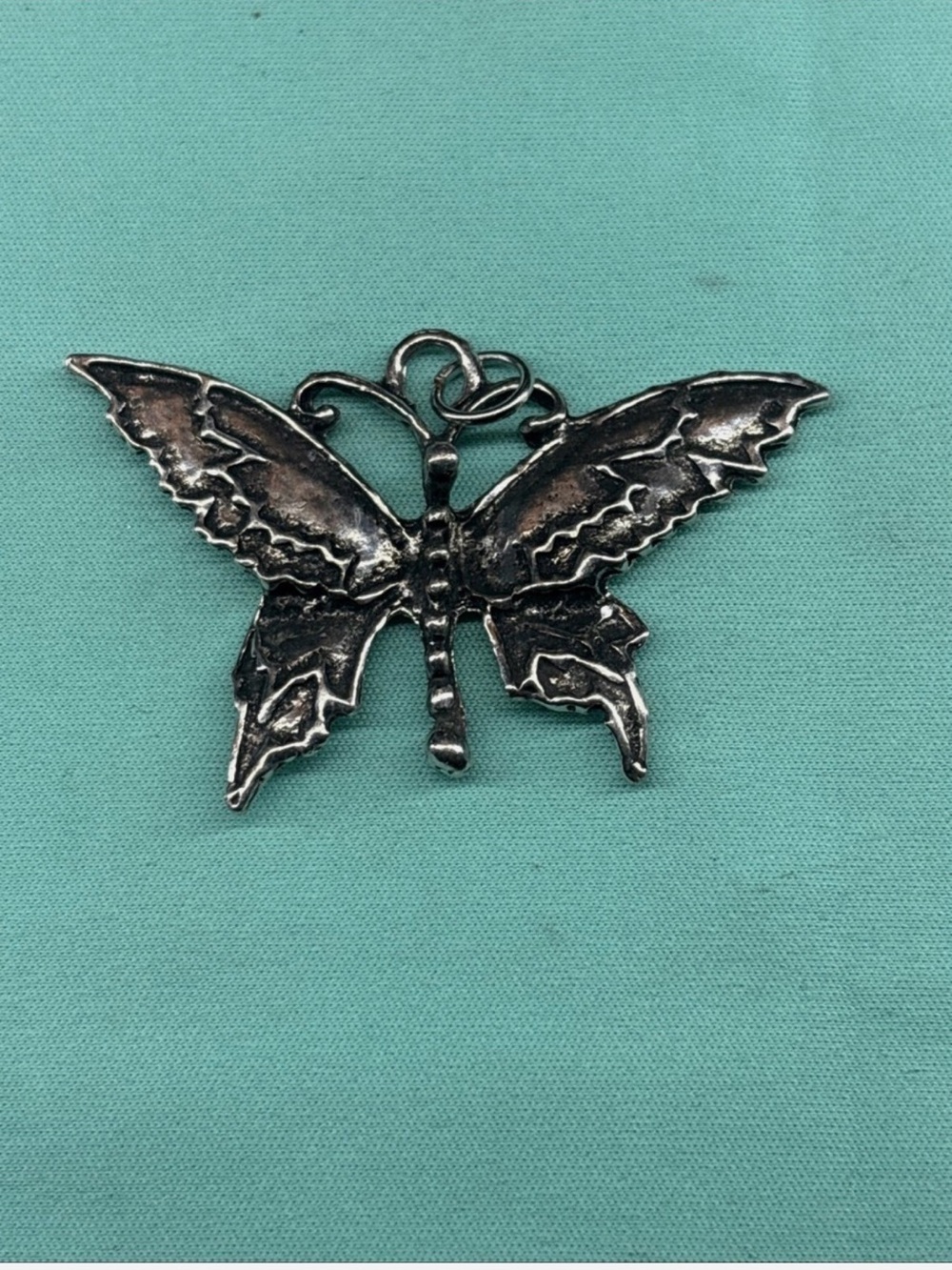 Pewter Butterfly Pendant